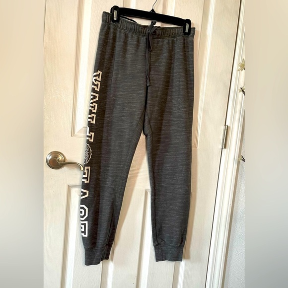 Victoria Secret PINK - Grey and White Joggers in Size Medium! - Picture 1 of 10